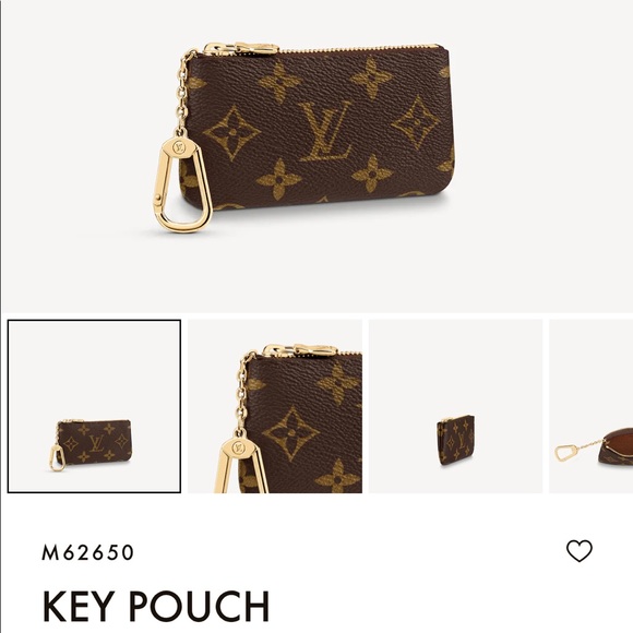 NEW Louis Vuitton Key Pouch - Picture 3 of 3